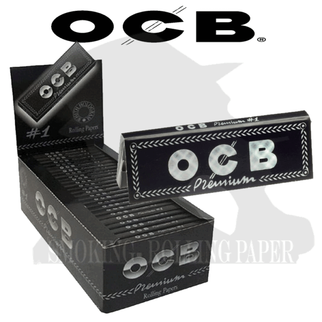 Cartine Ocb Nere Premium Black Corte Singole