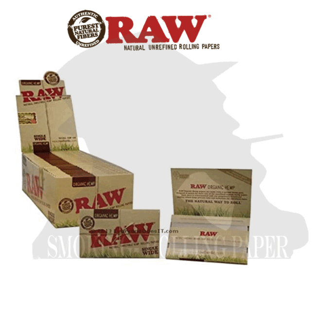 Raw Organig In Canapa Wide Corte Doppie