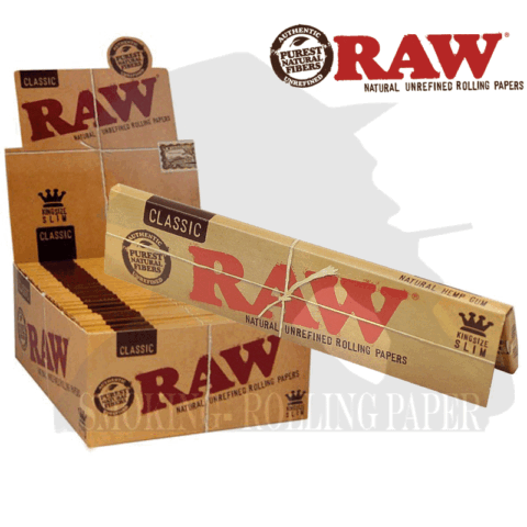 Cartine Raw Classic King Size Slim Lunghe