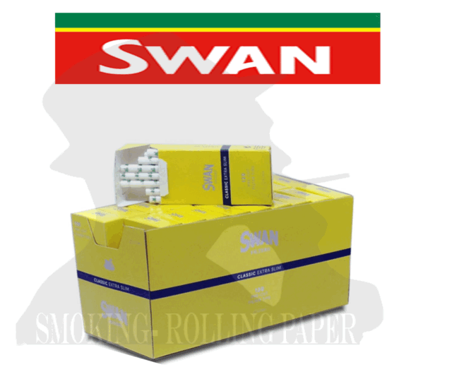 Filtri Swan Extra Slim 5.7m Poppatips Confezione 20 Da120 Filtrini
