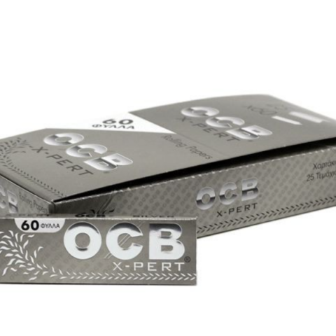 Cartine Ocb X-Pert Argento Corte Silver Fit