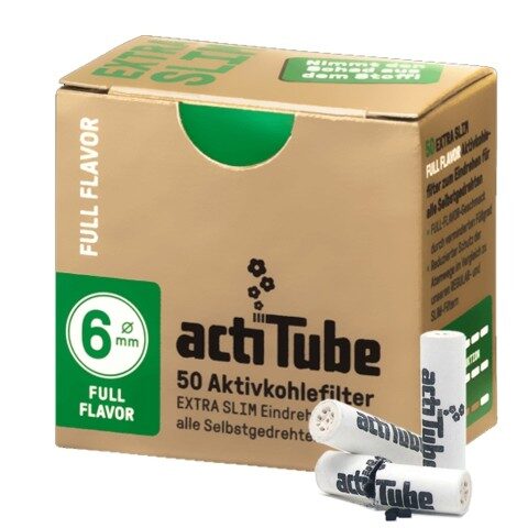 Filtri ActiTube Extra Slim 6mm Carboni Attivi