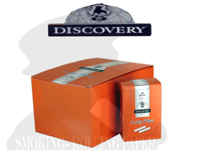 Filtri Discovery Extra Slim 5,7mm Lunghi 10 Confezioni Da 150 Filtrini