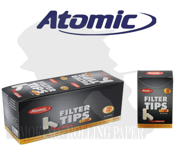 Filtri Atomic Slim 6mm 20 Astucch Da 150 Filtrini