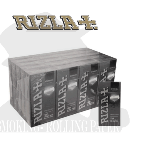 Filtri Rizla Ultra Slim 5.7mm Carboni Characoal 20 Confezioni Extr Filtro 120 FILTRE