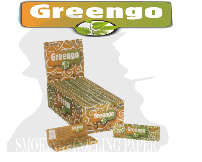 Cartine Greengo Classic Corte Extra Sottili Non Sbiancati Regular Da 50 LIBRETTI