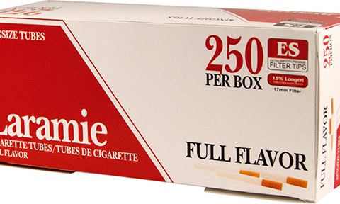 Tubetti Laramie Full Flavor Red Tubes King Size 8mm 250 Sigarette Vuote
