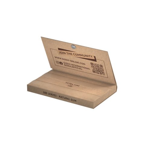 Cartine Gizeh Unbleached Extra Fine Papers Brown Da 20 Libretti