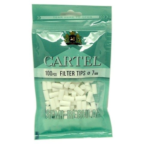 Filtri Cartel Semi Regular Size 7mm 15mm In Busta 20 Bustine Da 100 Filtrini