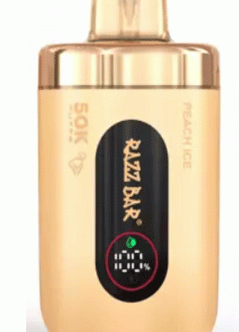 Razz Bar Vape 50000 Puffs – Pesca Ghiacciata, sigaretta elettronica usa e getta ricaricabile USB-C con aroma fruttato fresco1