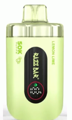 Razz Bar Vape 50000 Puffs – Gusto Limone e Lime
