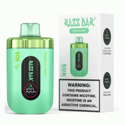 Razz Bar Vape 50000 Puffs – Frutta Tropicale Tropical Fruit Sigaretta Elettronica Usa e Getta Monouso Vape