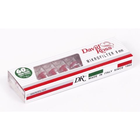 David Ross Microbocchini Slim 8mm – 360 pezzi riutilizzabili per sigarette
