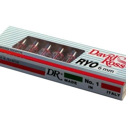 David Ross Microbocchini Slim 6mm – 240 pezzi riutilizzabili per sigarette Slim