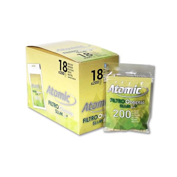 atomic-filtri-slim-6mm-organic-bio-in-busta-da-200-filtrini-foto-principale-24111-1200x1200-1.jpg Filtri Atomic Organic Slim 6 mm biodegradabili – 200 Filtrini