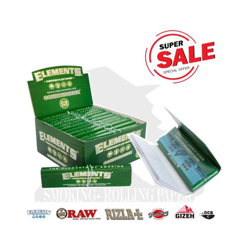 cartine-elements-connoisseur-eco-green-king-size-slim-con-filtri-24-libretti-foto-principale-18152-1200x1200-1.jpg Cartine Elements Connoisseur ECO Green con filtri King Size Slim – 24 Libretti