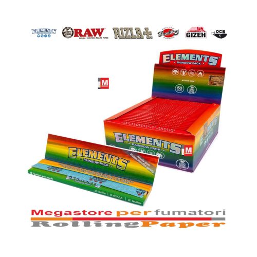 cartine-elements-rainbow-lunghe-king-size-slim-50-libretti-foto-principale-20489-1200x1200-1.jpg Cartine Elements Rainbow King Size Slim – 50 Libretti