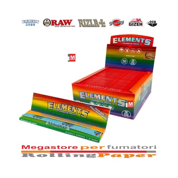 cartine-elements-rainbow-lunghe-king-size-slim-50-libretti-foto-principale-20489-1200x1200-1.jpg Cartine Elements Rainbow King Size Slim – 50 Libretti