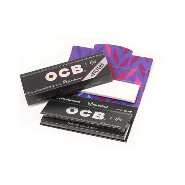 cartine-ocb-premium-1-1-4-con-filtri-in-carta-24-libretti-foto-dettaglio-14550-1200x1200-1.jpg Cartine OCB Premium con filtri King Size – 24 Libretti