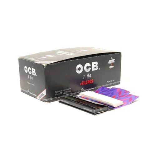 cartine-ocb-premium-1-1-4-con-filtri-in-carta-24-libretti-foto-principale-14552-1200x1200-1.jpg Cartine OCB Premium con filtri King Size – 24 Libretti