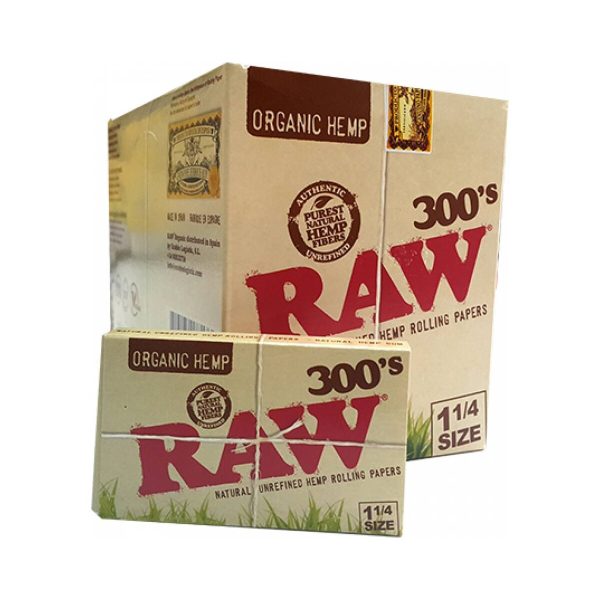 cartine-raw-300s-organic-hemp-1-1-4-scatola-da-40-libretti-foto-principale-12483-1200x1200-1.jpg Cartine RAW 300's Organic Corte / Regular – 40 Libretti