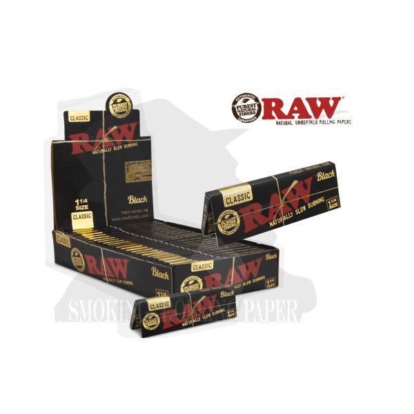 cartine-raw-medium-1-1-4-black-classic-corte-scatola-da-24-libretti-foto-principale-11631-1200x1200-1.jpg Cartine RAW Medium 1¼ Classic Black Corte / Regular – 24 Libretti