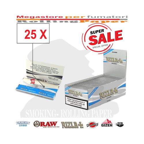 cartine-rizla-micron-corte-doppie-25-libretti-x-100-2500-cartine-foto-principale-22427-1200x1200-1.jpg Cartine Rizla Micron Corte / Regular – 25 Libretti
