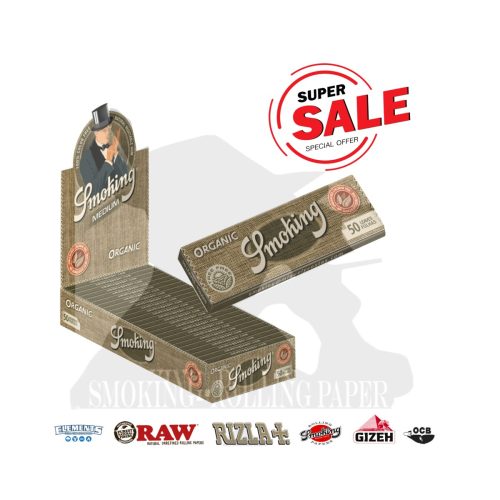 cartine-smoking-organic-medium-corte-1-1-4-eco-biologica-scatola-da-25-libretti-foto-principale-17971-1200x1200-1.jpg Cartine Smoking Organic ECO Corte / Regular – 25 Libretti