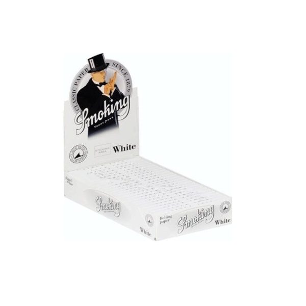 cartine-smoking-white-1-1-4-corte-bianche-regolari-da-25-libretti-foto-principale-25537-1200x1200-1.jpg Cartine Smoking White Corte / Regular – 25 Libretti