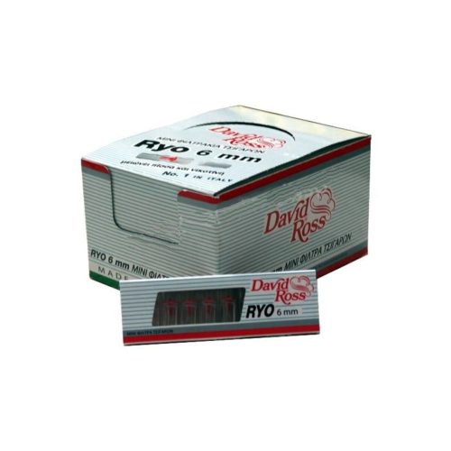 Microbocchini David & Ross Slim 6 mm Riutilizzabili – 24 Blister da 10 (240 Pezzi)