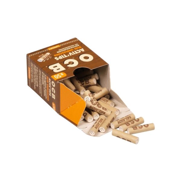 ocb-filtri-a-carbone-unbleached-activ-tips-7mm-slim-confezione-da-50-filtri-foto-dettaglio-25373-1200x1200-1.jpg OCB Activ Tips Unbleached Slim 7 mm ai carboni attivi – 50 filtri