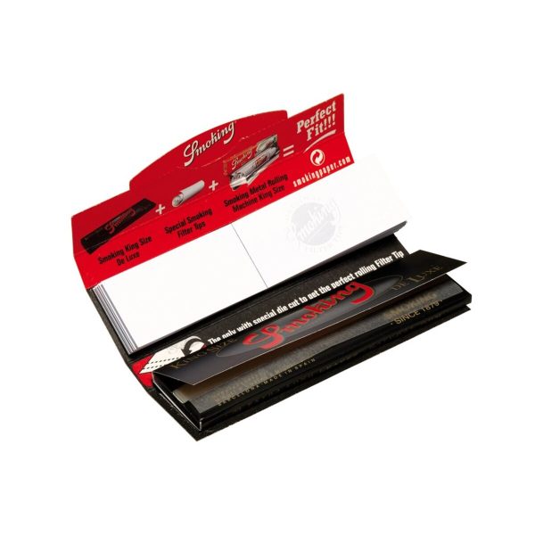 smoking-cartine-deluxe-king-size-filtri-24-libretti-foto-dettaglio-8710-1200x1200-1.jpg Cartine Smoking Deluxe con filtri King Size – 24 Libretti