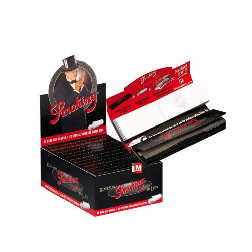 smoking-cartine-deluxe-king-size-filtri-24-libretti-foto-principale-24463-1200x1200-1.jpg Cartine Smoking Deluxe con filtri King Size – 24 Libretti