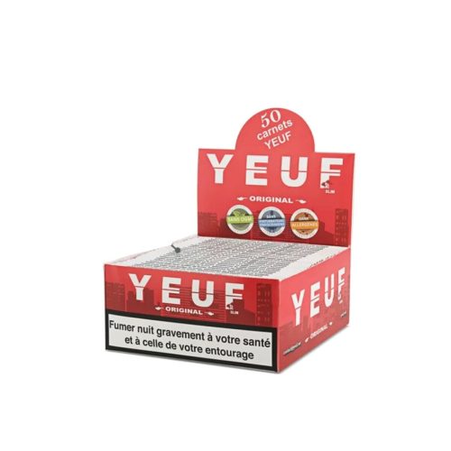 Cartine YEUF Original King Size – 50 Libretti
